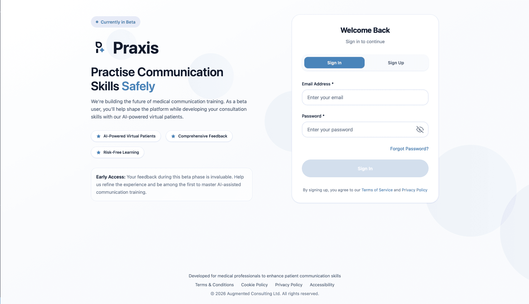 Praxis login